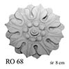 rozeta RO 68 - sr.8 cm